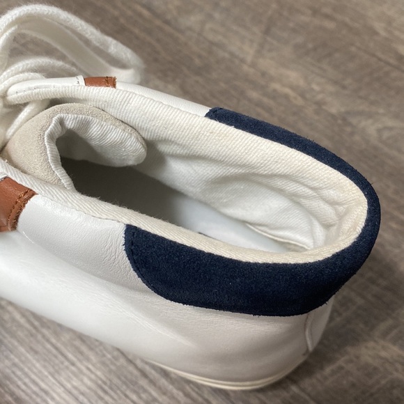 Madewell Sidewalk High-Top Sneakers in Colorblock Leather - Picture 12 of 14
